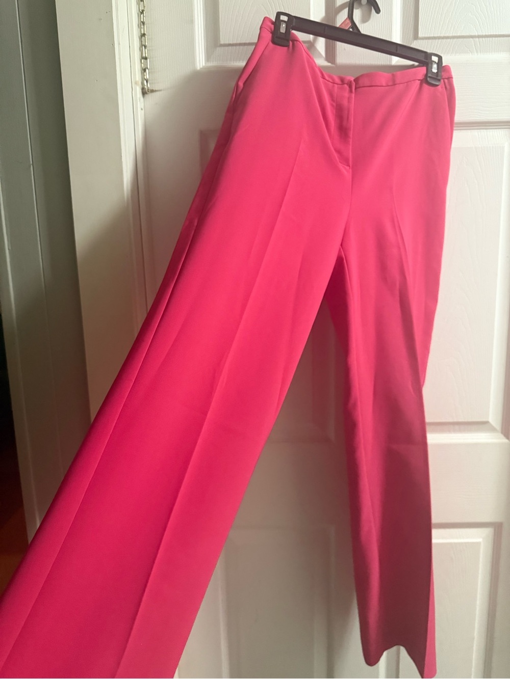 Love Tree Bright Pink Wide-Leg Dress Pants
